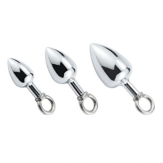 Steel Stainless 4663 Anal Hook Set DiscreetChoice Ring Cock with 0902